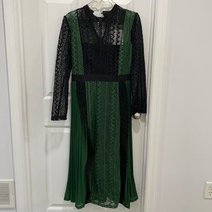 Black and green dress. New never worn